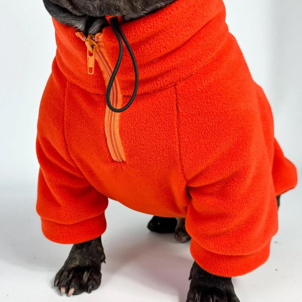 Fleece Dog Sweatshirt: Soft, Warm, Adjustable Fit